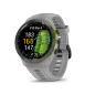 Garmin Approach S70 - 42mm, Keramická luneta Black/Amp Yellow, silikonový řemínek Powder Grey